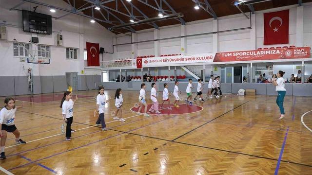 670 öğrenci Samsun 6'daki yaz spor okullarına katıldı