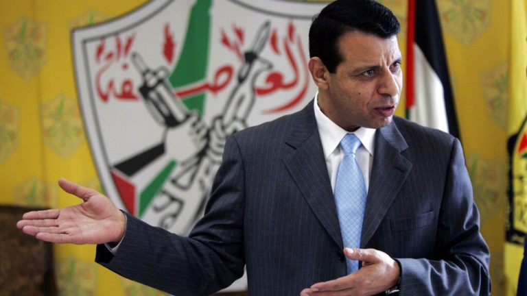 Nella lista rossa della Turchia: si affermava che Dahlan sarebbe stato il leader del dopoguerra a Gaza