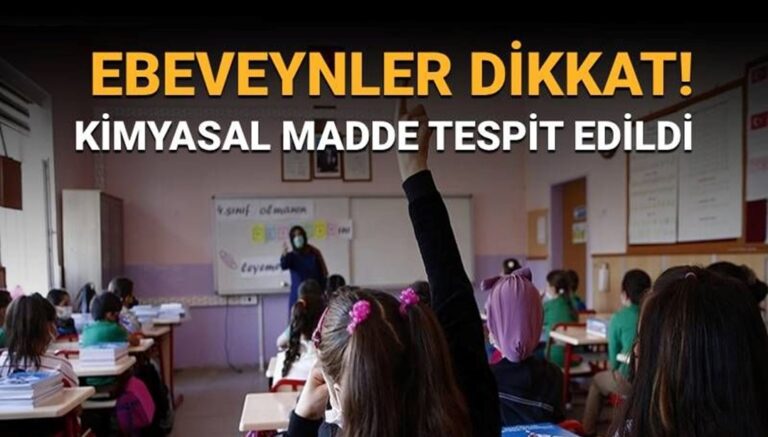 Bakanlık, gübre yoluyla açıkladı ve uyardı: Okul üniforması kimyasallar toplandı – Türkiye Haberlerinin Son Dakika Yasaları