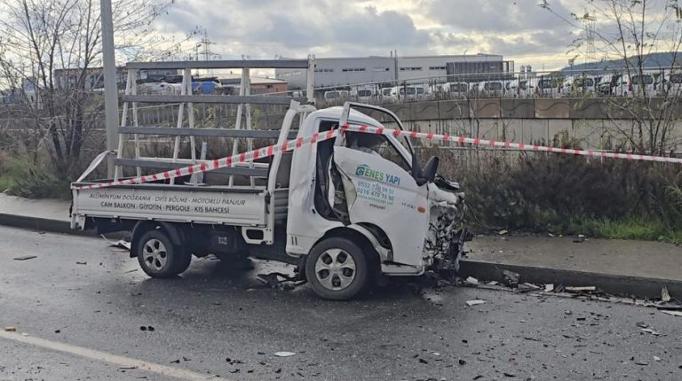 Yağmur sonrası kayganlaşan yolda kaza: Bir hayat kaybedildi