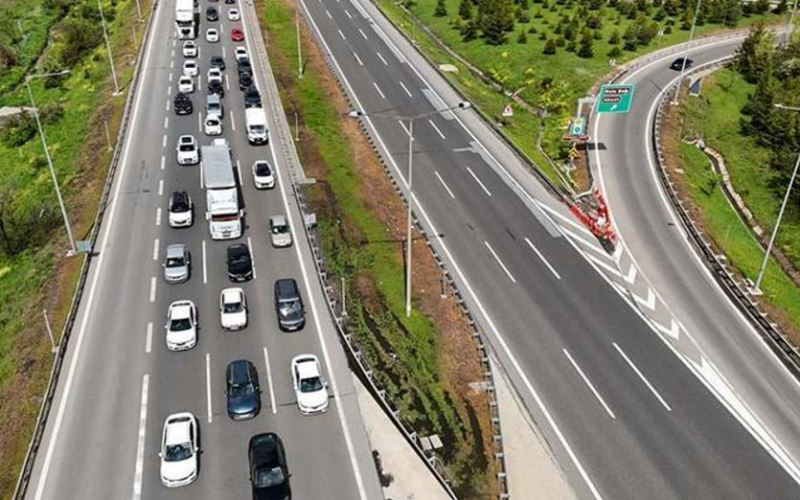 Bayram Yoğunluğu Bolu Dağı'nda Erken Görülmeye Başladı